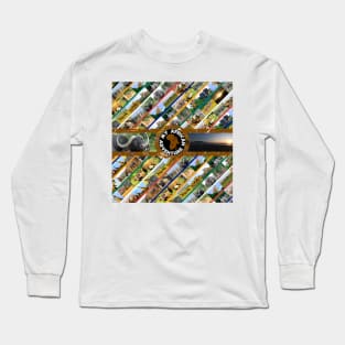 My African Adventure Wildlife Collage Long Sleeve T-Shirt